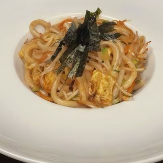 129 Udon spaghetti di riso con verdure