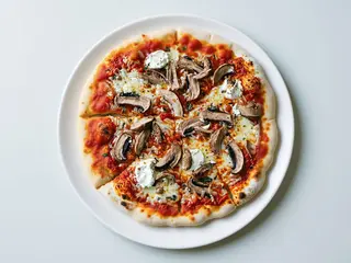 Pizza rossa - porcini