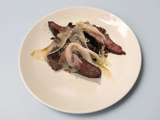 Tagliata di vitello al lardo & tartufo