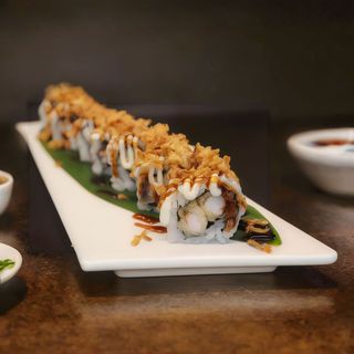 157. Crispy ebi tempura