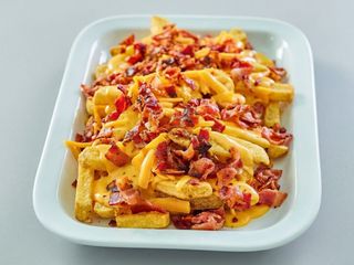 Bacon cheese fries