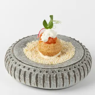 10. Salmone e burrata
