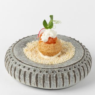 10. Salmone e burrata