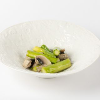 192. Asparagi e funghi