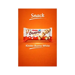 Kinder bueno white