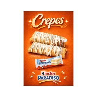 Crepes kinder paradiso
