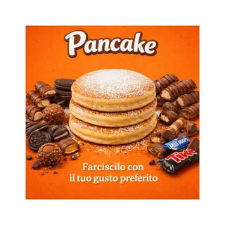 Pancake vari gusti