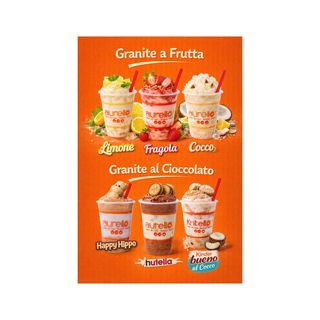 Combo Box Granite  (3 granite alla frutta e 3 granite al cioccolato)