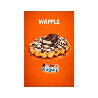 Waffle kinder pingui