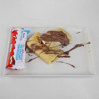 Crepes Kinder Fetta Al Latte