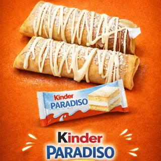 Crepes kinder paradiso