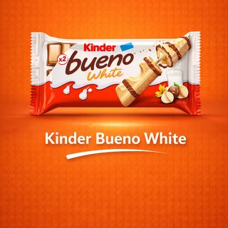 kinder bueno white