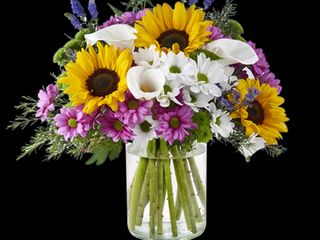 Bouquet con Calle e Girasoli misura S