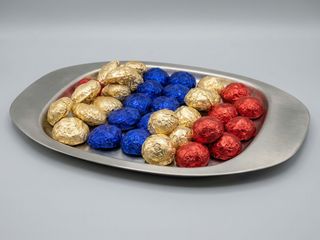 Baci di siena alla Panna glassati al cioccolato fondente