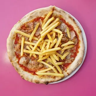Pizza kebab patatine