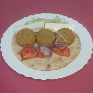 Pita falafel