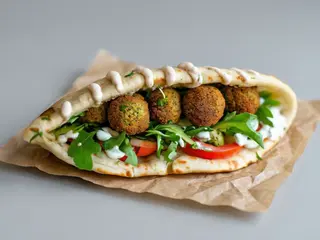 Menu Panino falafel