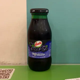 Succo di frutta mirtillo in vetro 20cl