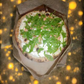 Salmone, panna, rucola integrale