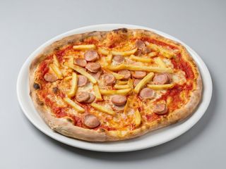 Salame piccante e patatine