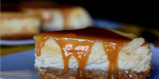 Cheesecake al caramello