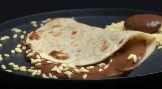 Piadina con Nutella
