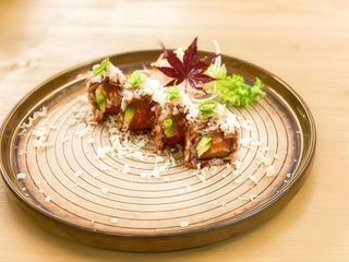 189. Red tempura sake - 4 pezzi