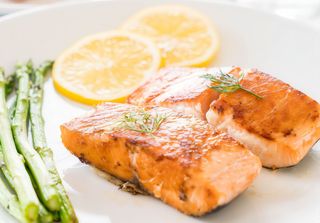 132. Salmone alla griglia