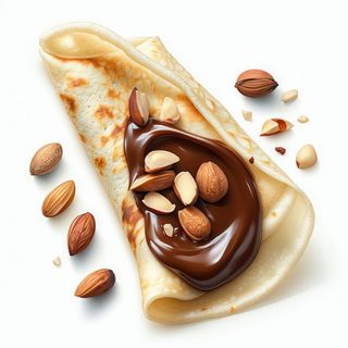 Crepes Nutella e pinoli