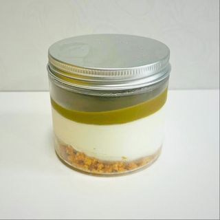 Cheesecake pistacchio monoporzione