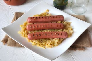 Bock wrustel con crauti