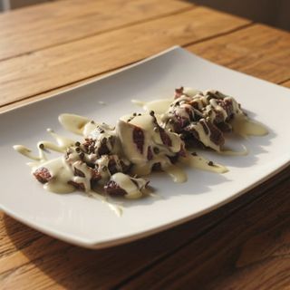 tagliata al pepe verde