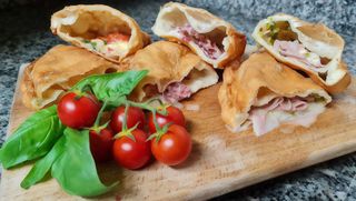 Panzerotto classico fritto al pezzo