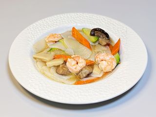 066. Gnocchi con gamberi