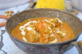 Prawn malai pasanda