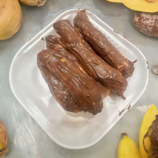 Chiacchiere fritte con nutella