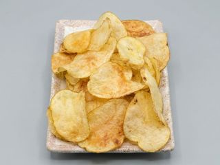 Patate fritte fresche chips