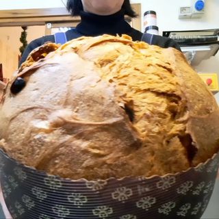 Panettone artigianale MANDORLATO 1000g