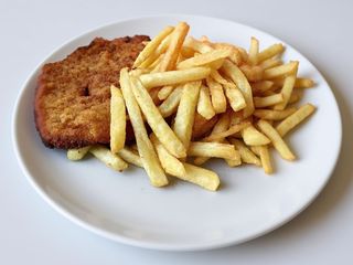 Cotoletta e patatine