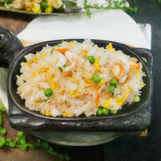 Riso alla piastra di mare