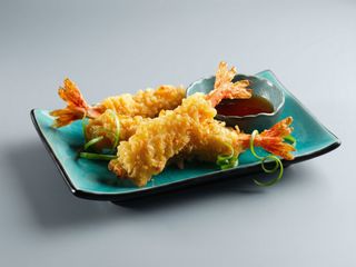 Gamberoni fritti all'imperiale