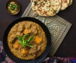 Lamb dhansak