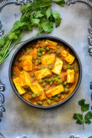 Mutter paneer