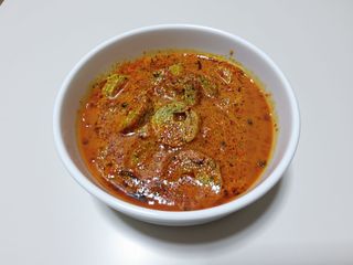Chicken seekh kabab curry