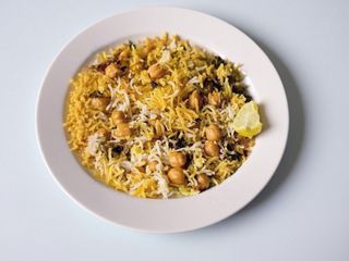Chana biryani