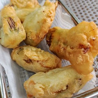 Fiori di zucca e alici