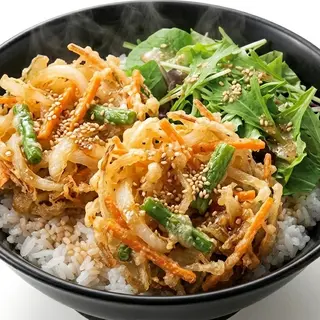 Kakiage donburi