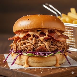 Pure Pulled Burger