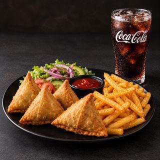 Menù piatto samosa