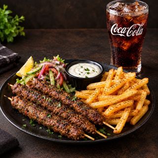 Menù piatto seekh kebab